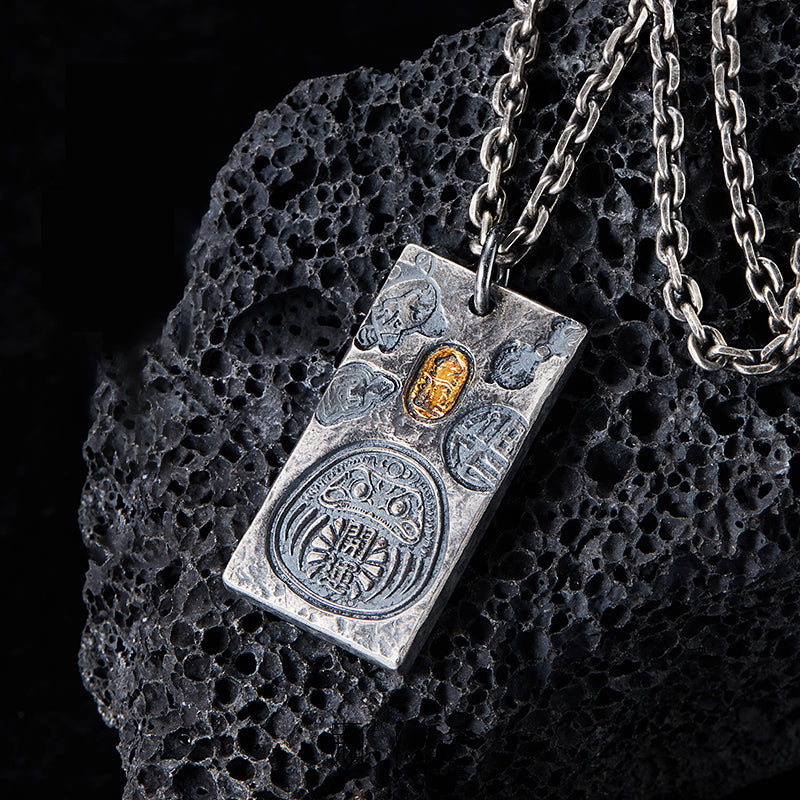 Fortune Daruma Necklace